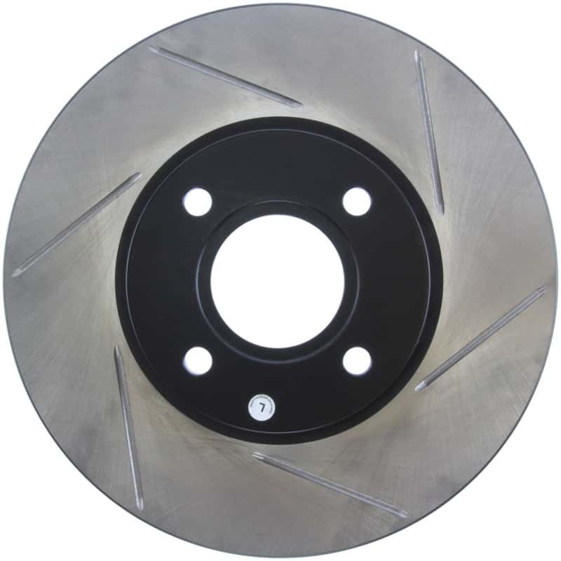 Stoptech — StopTech 2014 Ford Fiesta Left Front Disc Slotted Brake Rotor
Sport Slotted Rotor - view 1