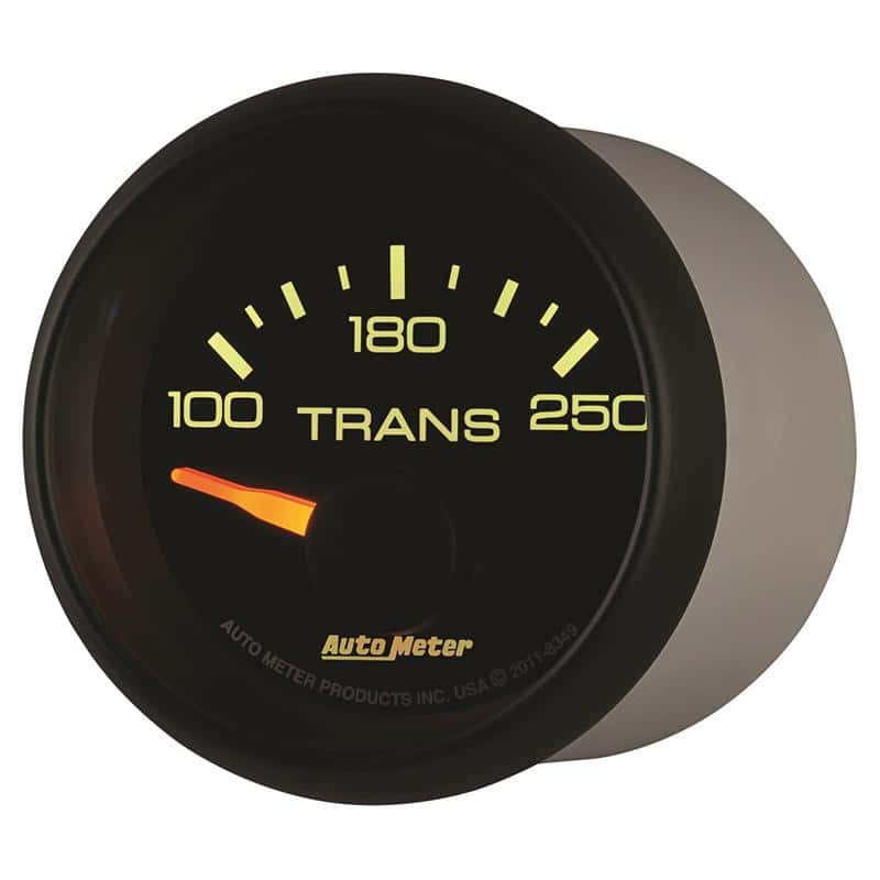 AutoMeter — Autometer Factory Match GM 2-1/16in 100-250 Degree Electric Transmission Temp Gauge
2-1/16" TRANS TEMP, - view 4