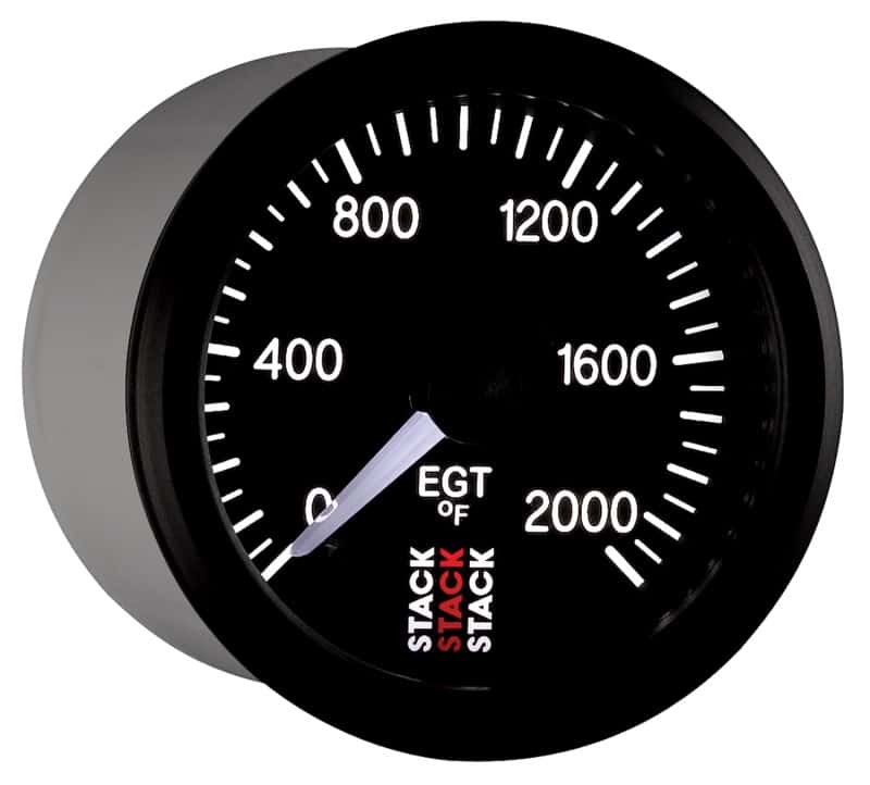 AutoMeter — Autometer Stack 52mm 0-2000 Deg F Pro Stepper Motor Exhaust Gas Temp Gauge - Black
Ga EGT Stpr B - view 6