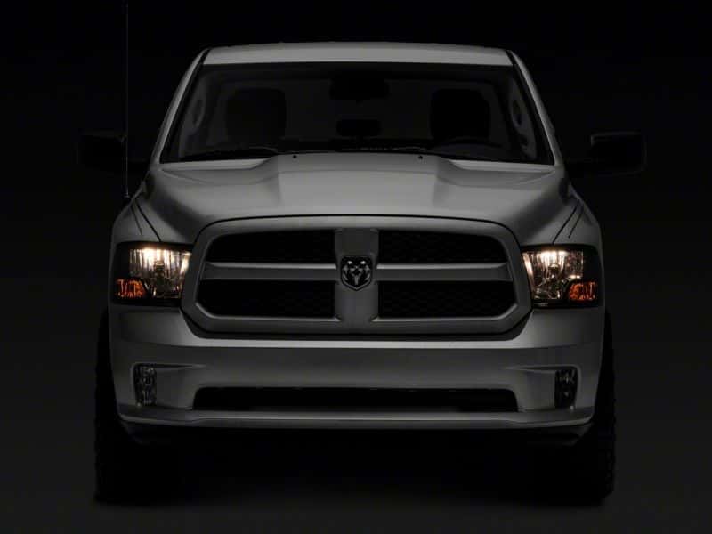 Raxiom — Raxiom 09-18 Dodge RAM 1500 Axial OEM Rep Headlights w/ Single Bulb- Chrome Housing (Smoked Lens)
Headlights - view 9