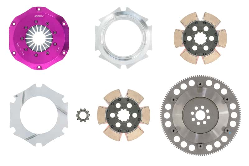 Exedy — Exedy 2002-2006 Acura RSX L4 Hyper Compe-R Twin Cerametallic Clutch Rigid Disc
Hyper Compe Series
Clutch Kit - view 3