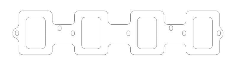 Cometic Gasket — Cometic GM LS7 Gen-4 Small Block V8 .060in Fiber Intake Manifold Gasket Set-With Carbureted Manifold
Intake Gasket Set - view 1