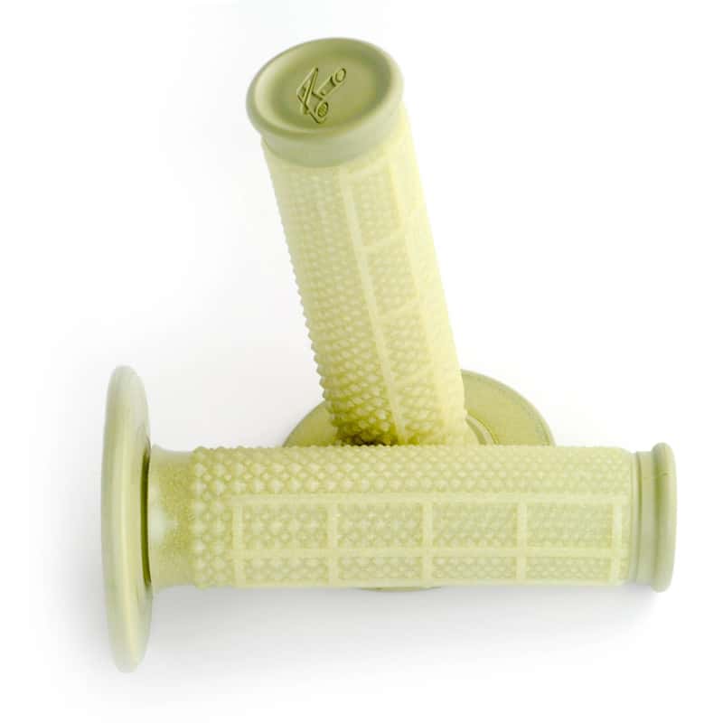 Renthal — Renthal MX Dual Compound Grips Tapered 1/2 Waffle - Kevlar - view 1