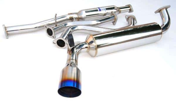 Invidia — Invidia 88-91 Civic EF9 3DR 60mm (101mm tip) Titanium Tip Cat-back Exhaust - view 1