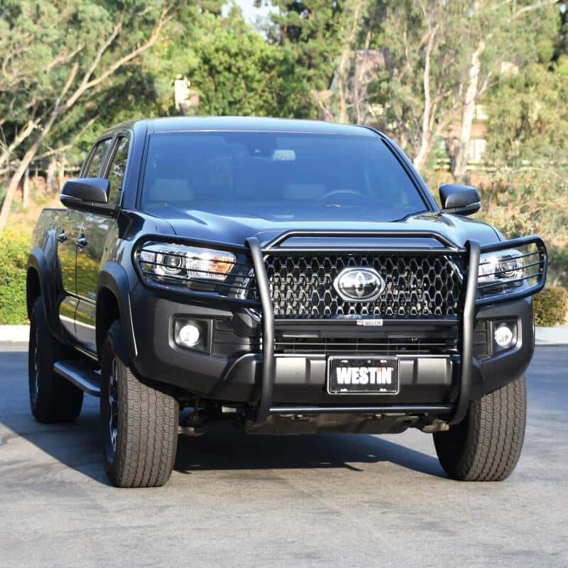Westin — Westin 2016-2018 Toyota Tacoma Sportsman Grille Guard - Black
Grille Guard - view 5