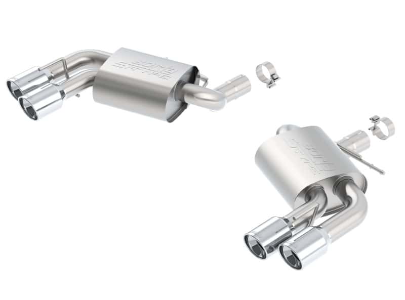 Borla — Borla 2016 Chevy Camaro 6.2L AT/MT S-Type Rear Section Exhaust w/o Dual Mode Valves
Axle-Back System - view 1