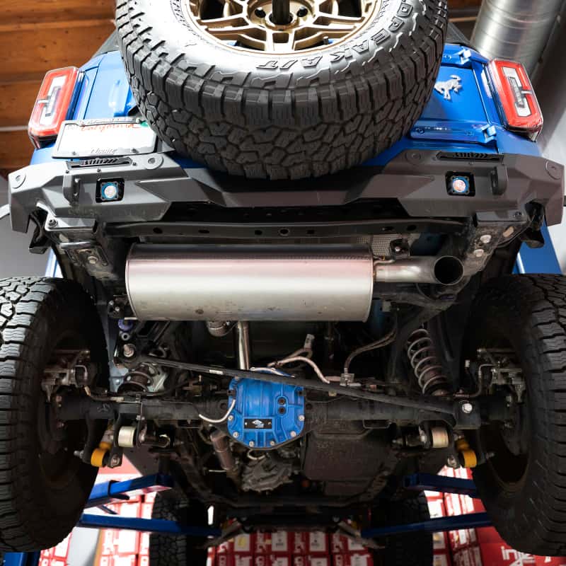 Injen — Injen 21-22 Ford Bronco L4-2.3L Turbo/V6-2.7L Twin Turbo SS Mid-Pipe Only
Exhaust System - view 5