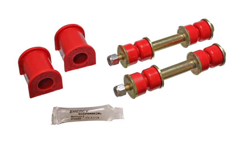 Energy Suspension — Energy Suspension 86-97 Nissan 720 & Hardbody PickUp 4WD Red 20mm Front Sway Bar Frame Bushings
Sway Bar Bushing Kit - view 4