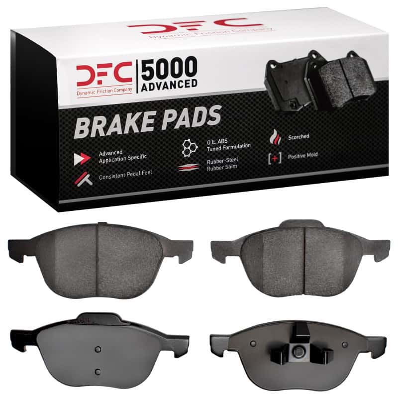 DFC — DFC 04-18 Ford Focus Front 5000 Advanced Ceramic Brake Pads
DFC Brake Pad Set - view 1