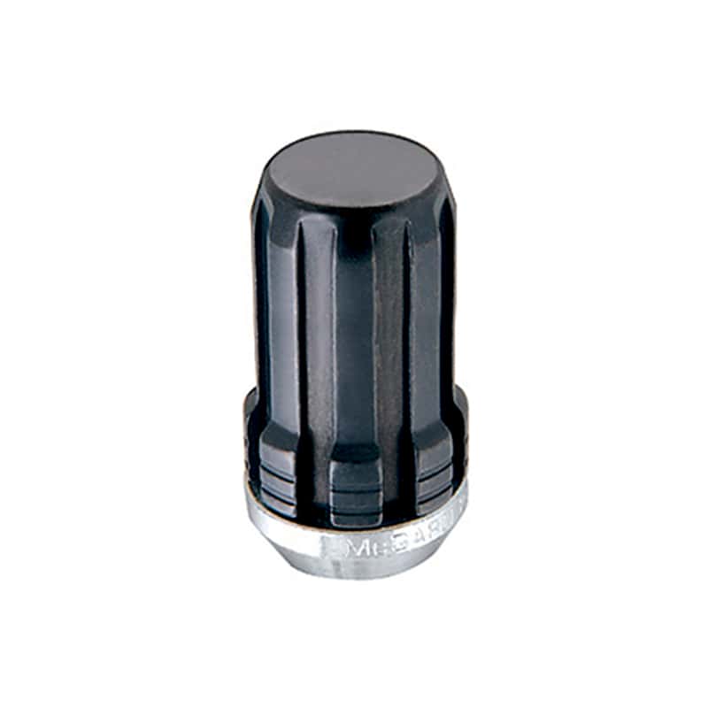 McGard — McGard SplineDrive Lug Nut (Cone Seat) M14X1.5 / 1.935in. Length (4-Pack) - Black (Req. Tool) - view 2