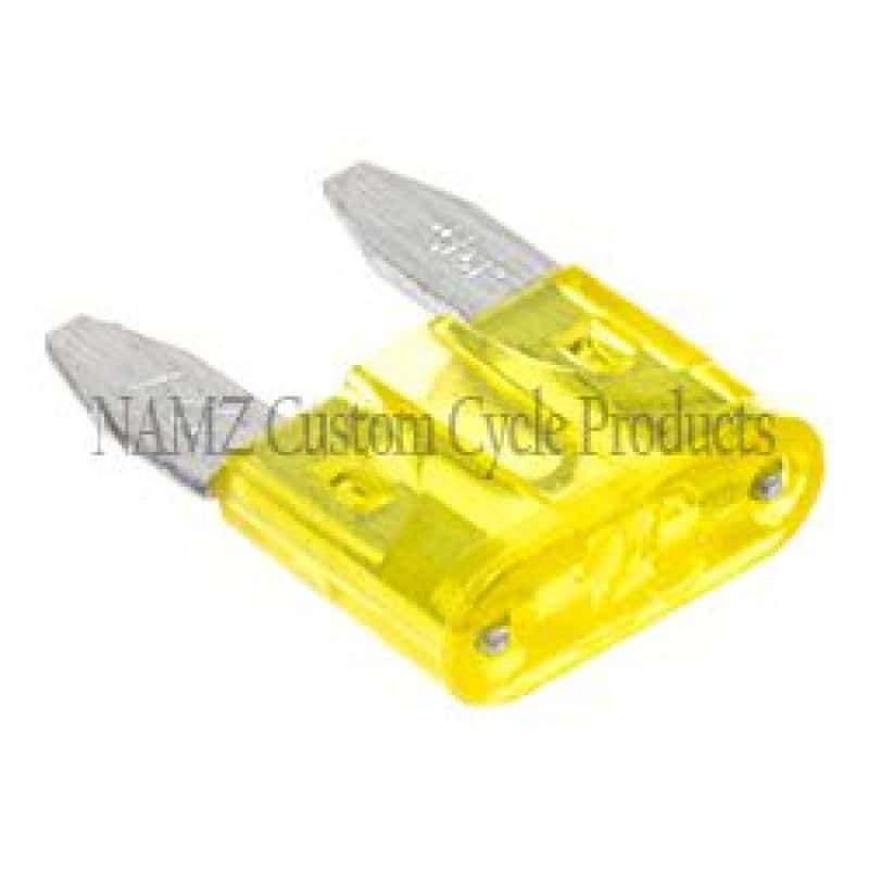 NAMZ — NAMZ 20-AMP MINI Fuse - 5 Pack (HD 72345-02) - view 2