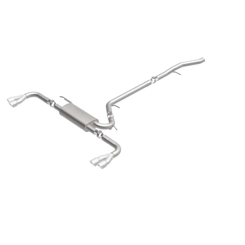 Magnaflow — MagnaFlow 15-17 GMC Terrain V6 3.6L 409SS Cat-Back Exhaust Quad Split Rear with 3in Polished Tips
Cat-Back - view 2