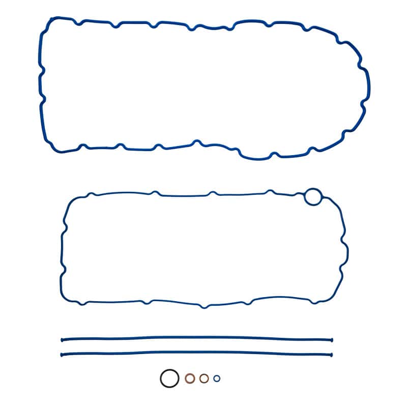 Fel-Pro — Fel-Pro Ford F-250 Super Duty OS 30894 R Engine Oil Pan Gasket Set 0 Bolt Hole One Piece Gasket - view 1