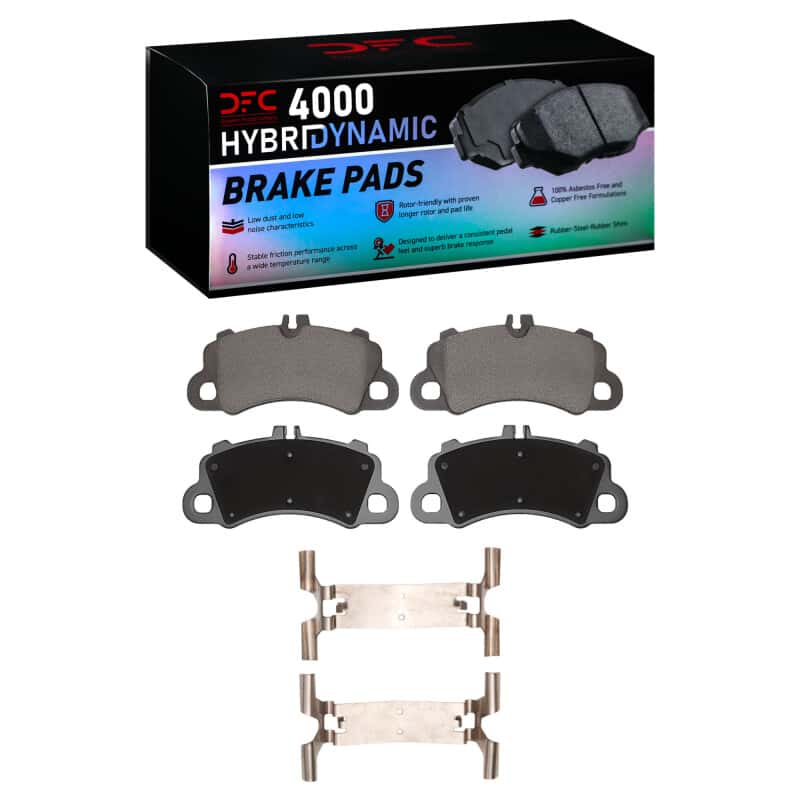 DFC — DFC 19-23 Porsche Cayenne Front 4000 HybriDynamic Brake Pads and Hardware Kit
DFC Brake Pad Set - view 1
