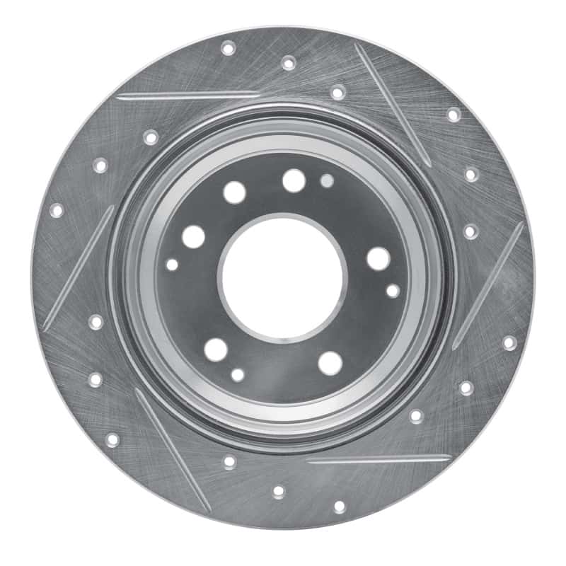 R1 Concepts — R1 91-99 Acura Legend Rear Left Drilled & Slotted Silver Brake Rotor
R1 Brake Rotor Drill - view 5