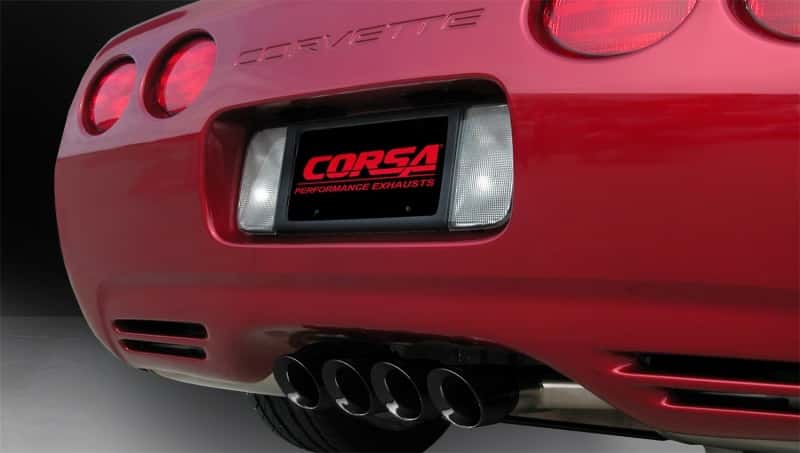 CORSA Performance — Corsa 1997-2004 Chevrolet Corvette C5 Z06 5.7L V8 Black Sport Axle-Back Exhaust
Exhaust - view 6