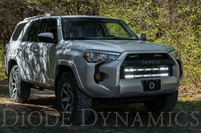 Diode Dynamics — Diode Dynamics 14-19 Toyota 4Runner SS30 Dual Stealth Lightbar Kit - White Driving - view 4