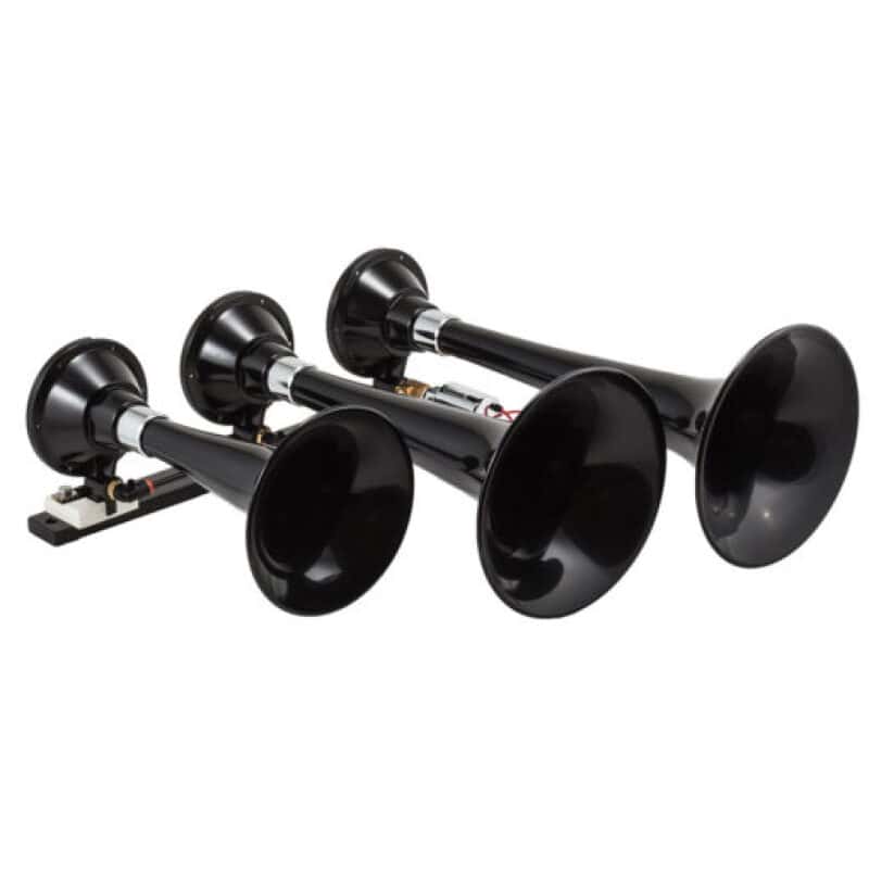 Kleinn Air Horns — Kleinn Spare Tire Kit w/ Black Triple Horns/ 150 PSI Waterproof Air Compressor / 3.0 gal Air Tank
Spare Tire Mount - view 3