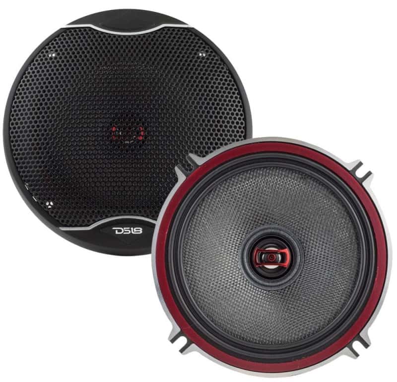 DS18 — DS18 5.25in 80 Watts RMS 3 ohm 2-Way Coaxial Speakers And Component System w/ Fiberglass Cone - view 3