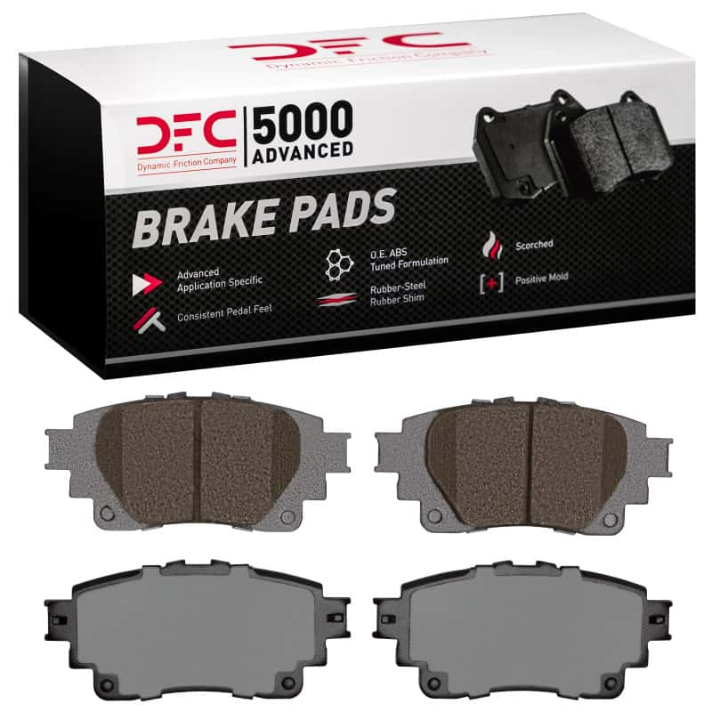 DFC — DFC 19-25 Toyota Corolla (US/Canada) Rear 5000 Advanced Ceramic Brake Pads
DFC Brake Pad Set - view 1
