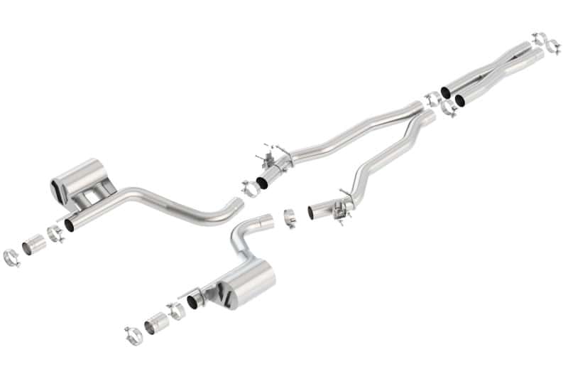 Borla — Borla 2015 Dodge Challenger Hellcat 6.2L V8 ATAK Catback Exhaust No Tips Factory Valance
Cat-Back System
ExhstSysKt - view 3