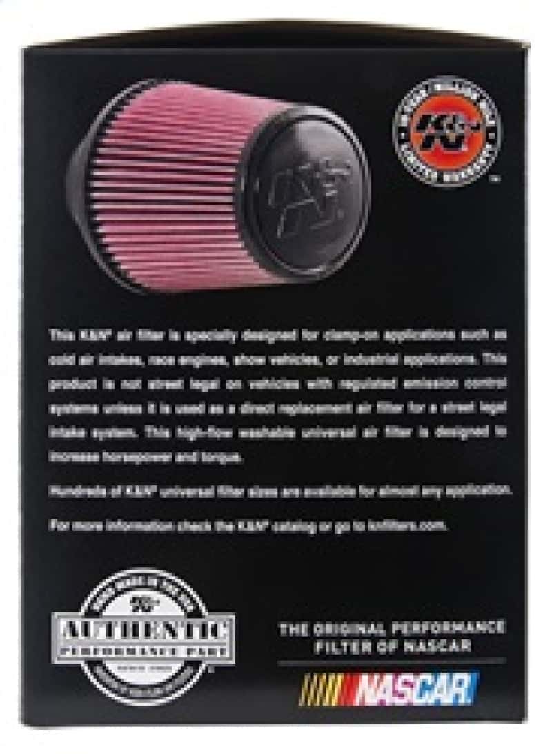 K&N Engineering — K&N Universal Rubber Filter - Round Tapered 6in Base OD x 3in Flange ID x 6in H
Universal Clamp-On A
Clamp-on Air Filter - view 15