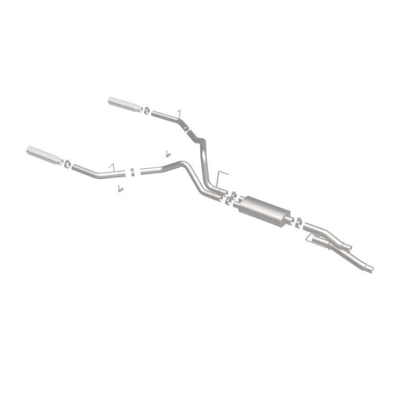 Magnaflow — MagnaFlow SYS C/B 09 F-150 EC-CC/SB dual splt
Cat-Back - view 10