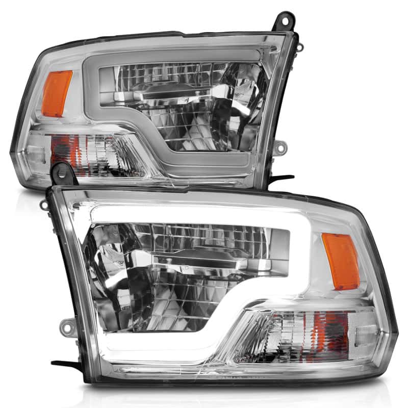 ANZO — ANZO 2009-2020 Dodge Ram 1500 Full LED Square Projector Headlights w/ Chrome Housing Chrome Amber
Head Light Set
HdLtSet - view 8