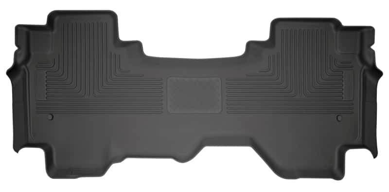 Husky Liners — Husky Liners 2019+ Dodge Ram 1500 Quad Cab WeatherBeater 2nd Seat Black Floor Liners - view 1