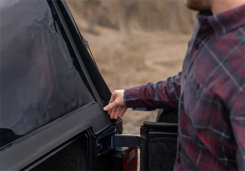 Rampage — Rampage 97-06 Jeep Wrangler TJ Frameless Trail Soft Top Kit - Black Diamond
Frameless Soft Top K
Top-Soft - view 3