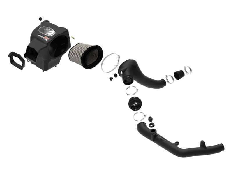 aFe — aFe Momentum GT Cold Air Intake System w/ Pro DRY S Filter Ford Bronco 2021 V6-2.7L (tt)
Momentum GT Intake - view 2