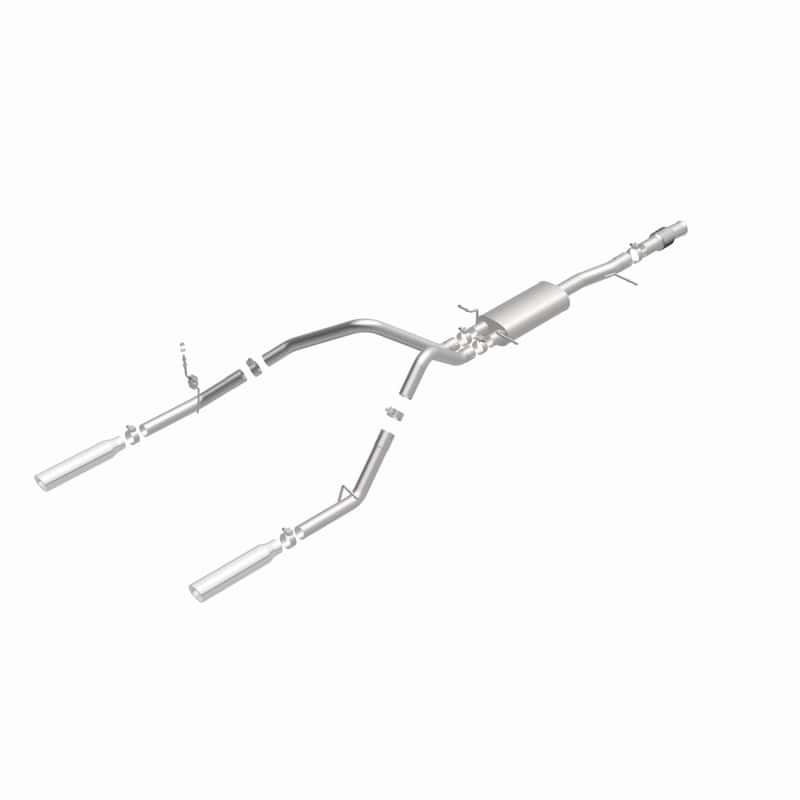 Magnaflow — Magnaflow 14 Chev Silverado V8 5.3L SC Cab Dual Split Rear Exit SS Cat Back Perf Exhaust
Cat-Back - view 22