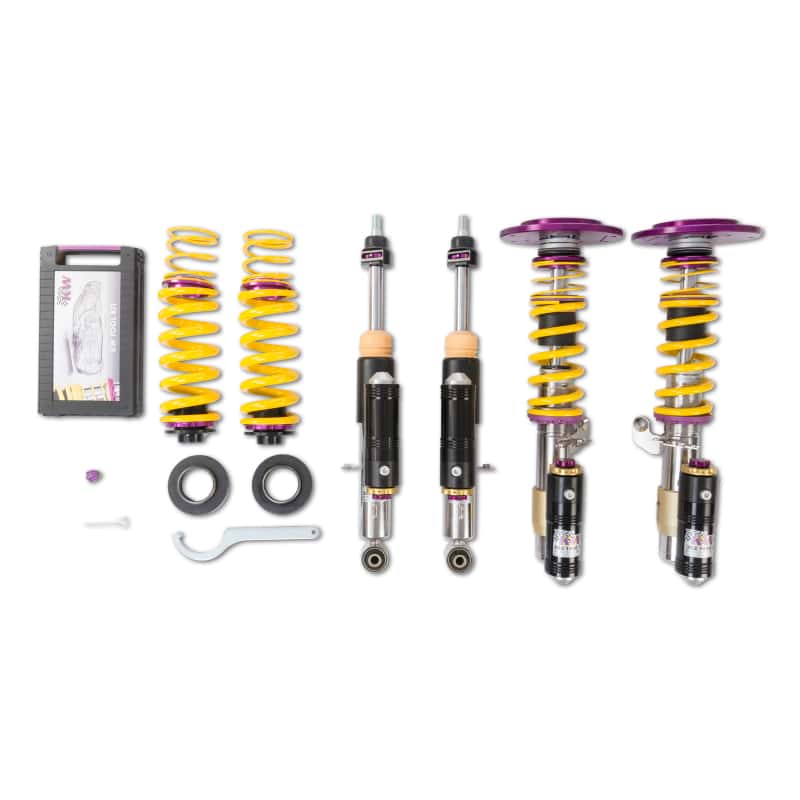 KW — KW Clubsport Kit 1/2015+ BMW M3/M4 F80/F82 w/ 5 Bolt Front Mount (No EDC Cancellation) 3-Way
KW Clubsport Kit
Coilover Kit - view 5
