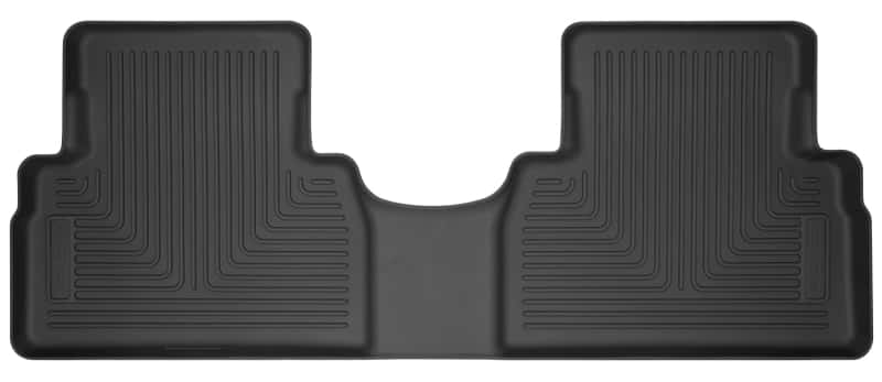 Husky Liners — Husky Liners 2019 Hyundai Santa Fe WeatherBeater 2nd Row Black Floor Liners - view 1