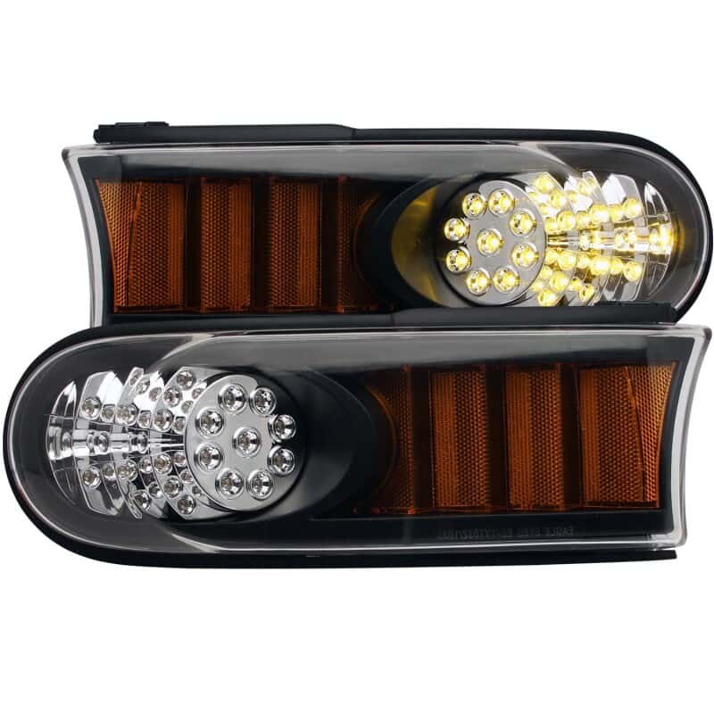 ANZO — ANZO 2007-2013 Toyota Fj Cruiser LED Parking Lights Black w/ Amber Reflector
TurnSignalPkLtAssy - view 2