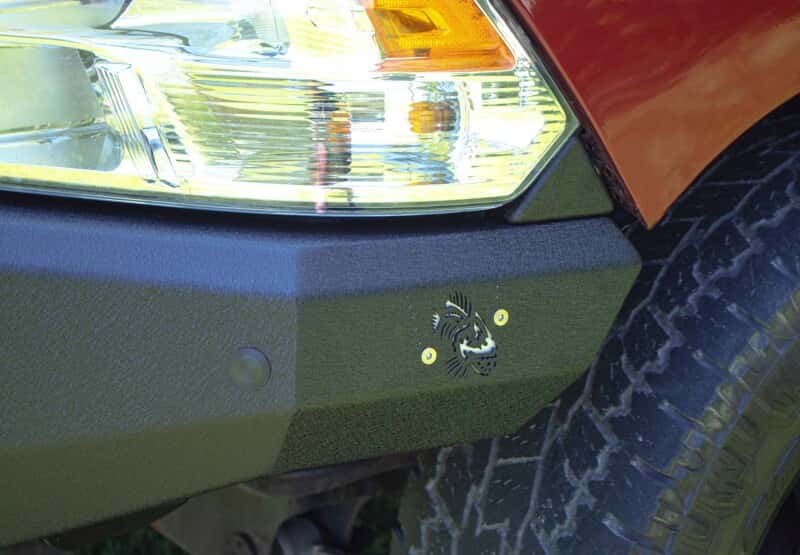 Fishbone Offroad — Fishbone Offroad 2009+ Ram 1500 Classic Anglerfish Front Bumper - Black Texture - view 10