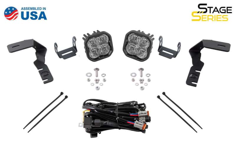 Diode Dynamics — Diode Dynamics 19-21 Ford Ranger Pro SS3 LED Ditch Light Kit - Yellow Combo - view 8