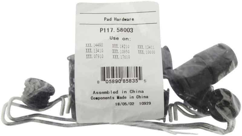 Stoptech — StopTech 2014 Acura TSX Sport Performance Rear Brake Pads
Sprt Brk Pad W/Hdwr - view 3