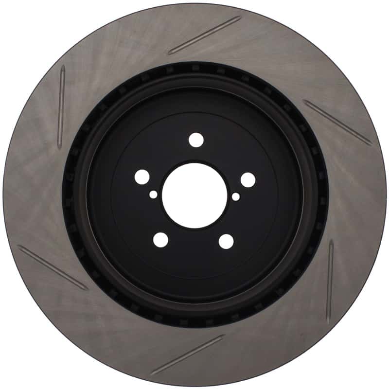 Stoptech — StopTech Power Slot 04 STi Rear Left Slotted Rotor
Sport Slotted Rotor - view 2