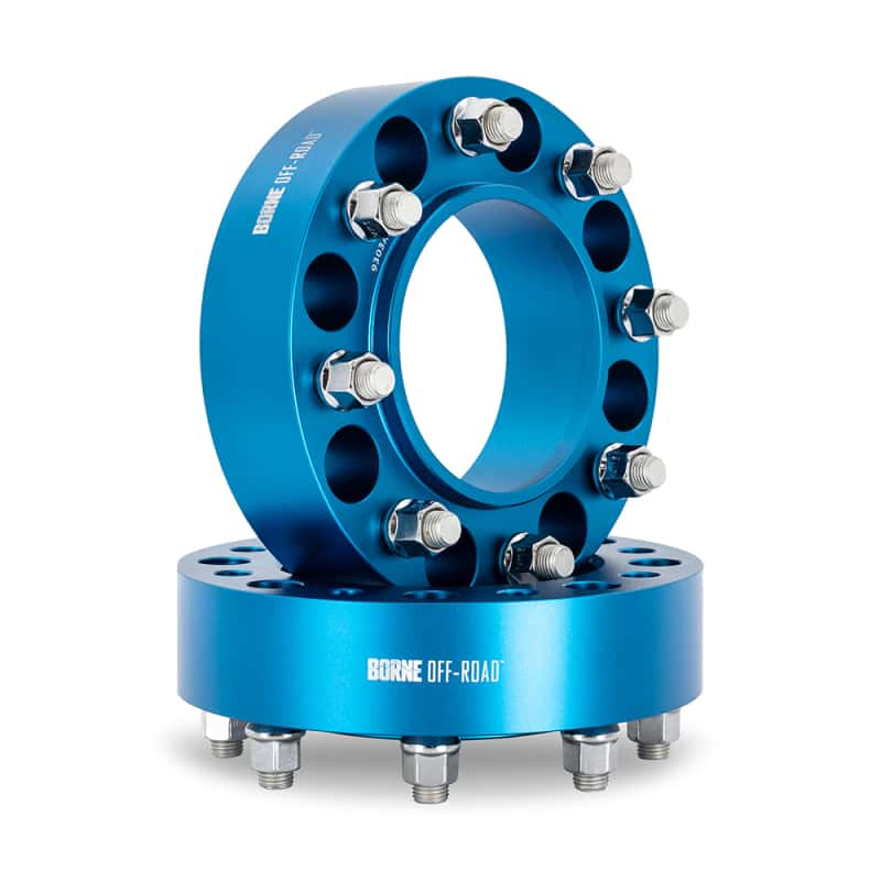 Borne Off-Road — Borne Off-Road Wheel Spacers - 8X170 - 125 - 50mm - M14 - Blue - view 2