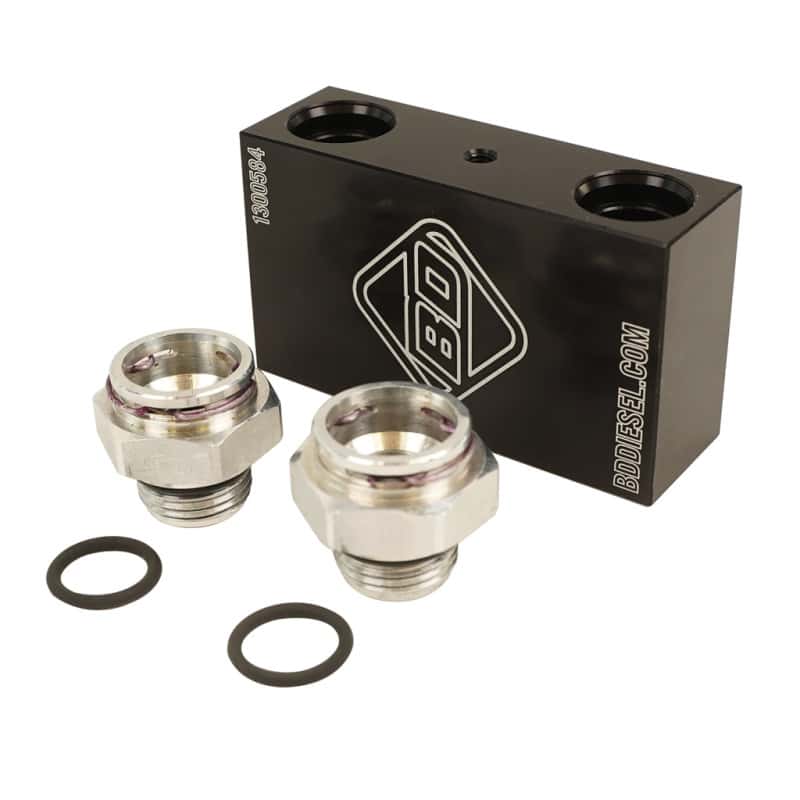 BD Diesel — BD Diesel 17-19 Chevrolet/GM Allison Cooler Bypass Delete
COOLER BYPASS DELETE
A/TBpsTubeElim - view 1