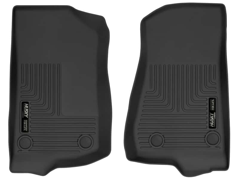 Husky Liners — Husky Liners 19-24 Jeep Wrangler JL/JLU X-Act Contour Black Front Floor Liners
Floor Liners - view 1