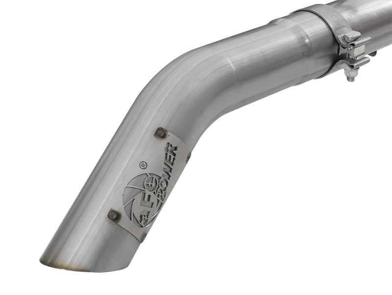 aFe — aFe MACH Force-Xp Hi-Tuck 3in. 409 SS C/B Exhaust 15-18 GM Colorado/Canyon L4-2.5L/V6-3.6L - Raw Tip
Cat-Back Exhaust - view 2