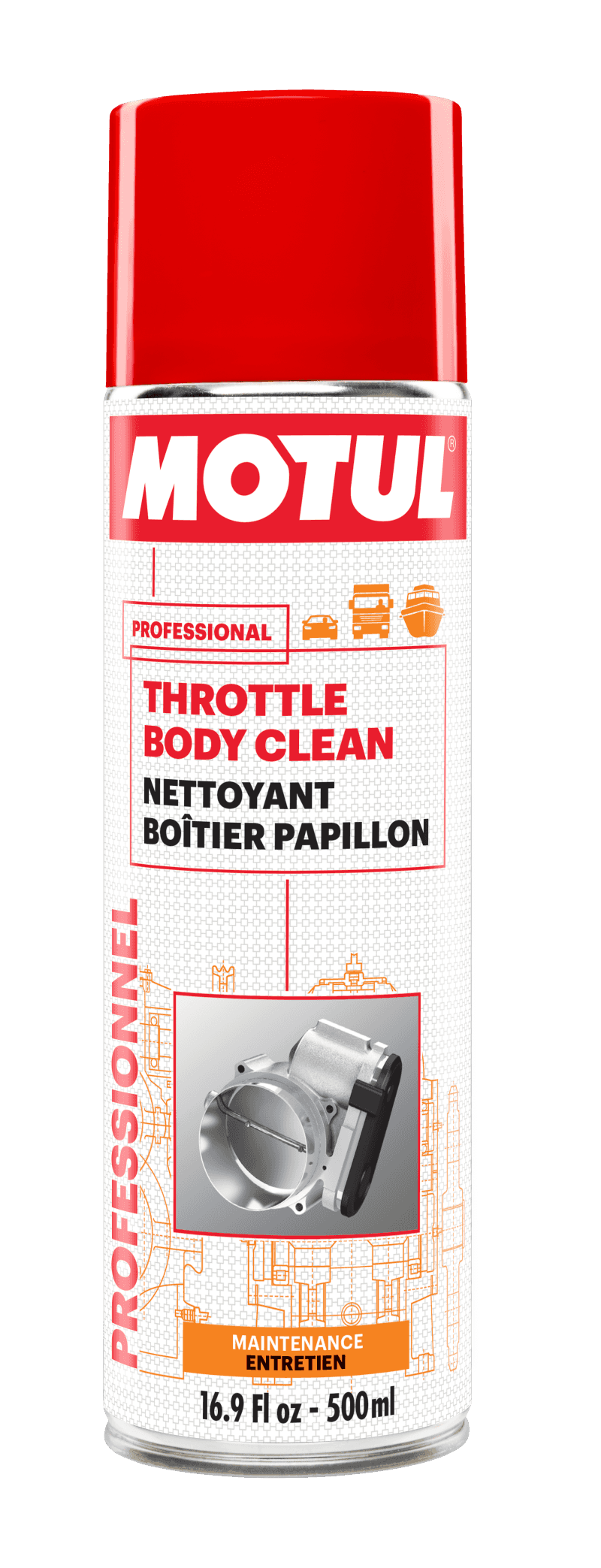 Motul — Motul 300ml Throttle Body Clean Additive (Aerosol)
Carb-Throttle Clean - view 2
