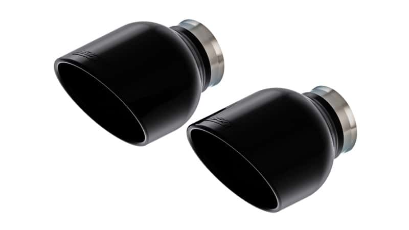 Borla — Borla 15-24 Dodge Charger V8 / 2023 Chrysler 300C T-304 SS Tips 5in Outlet - Black Chrome
Tip Kit - Sngl. Rnd. - view 2