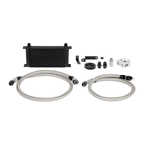 Mishimoto — Mishimoto 08-14 Subaru WRX Oil Cooler Kit - Black - view 1