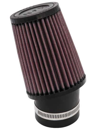 K&N Engineering — K&N 3.75 Inch OD 2.438 Inch ID 2 Inch Angled Flange 5 Inch H 3 Inch Top OD Round Tapered Univ
Clamp-on Air Filter - view 5