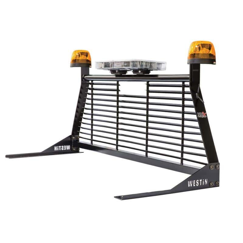 Westin — Westin 1999-2018 Chevrolet/Ford/GMC/Toyota Silverado/Sierra 1500/2500/3500 HD Headache Rack - Black
TrkCabProt/HeadRk - view 1