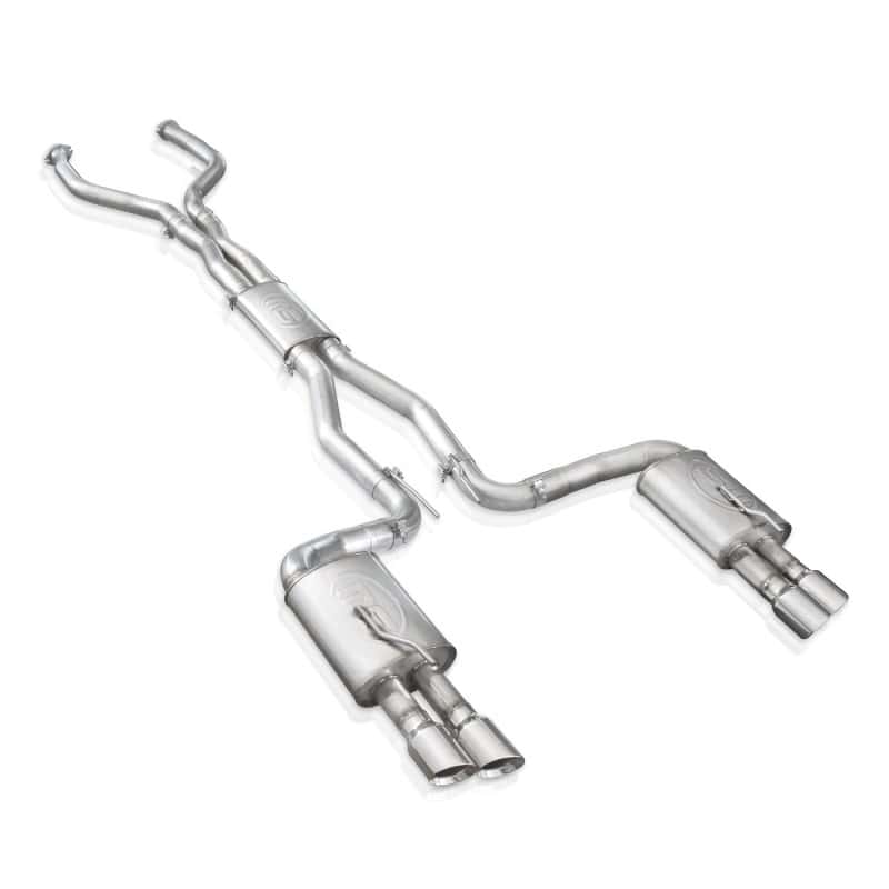 Stainless Works — Stainless Works 2008-09 Pontiac G8 GT 3in Catback System X-Pipe Turbo Chambered Muffler 3.5in Tips
Exhaust System - view 3