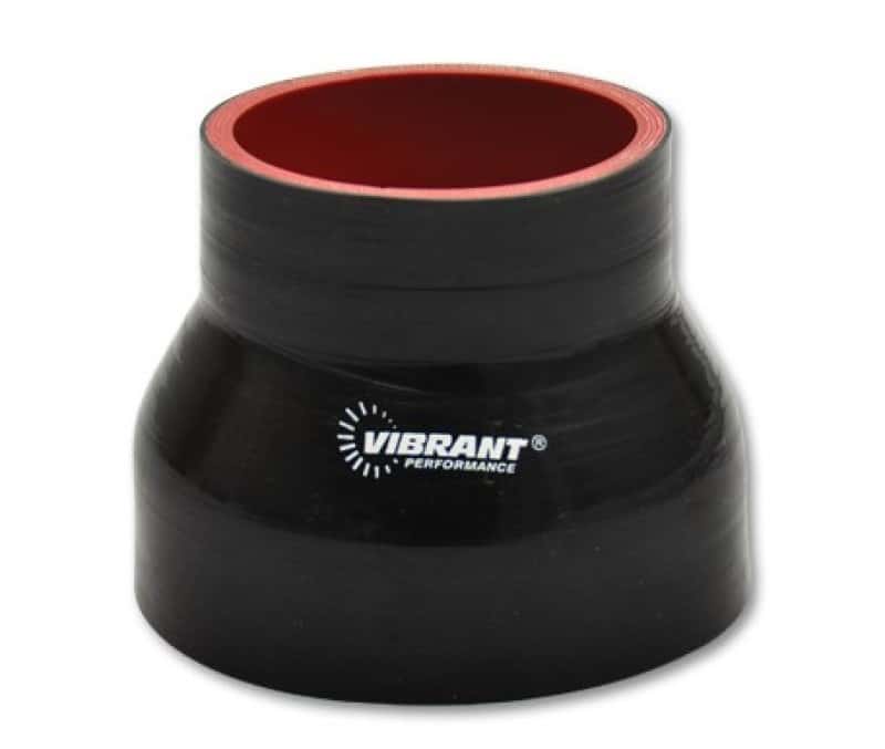 Vibrant — Vibrant 4 Ply Reducer Couper 4.0in ID x 3.50in ID x 4.50in Long - Black
3.5"x4"IDSilTrsnBlk
Hose Coupler - view 3